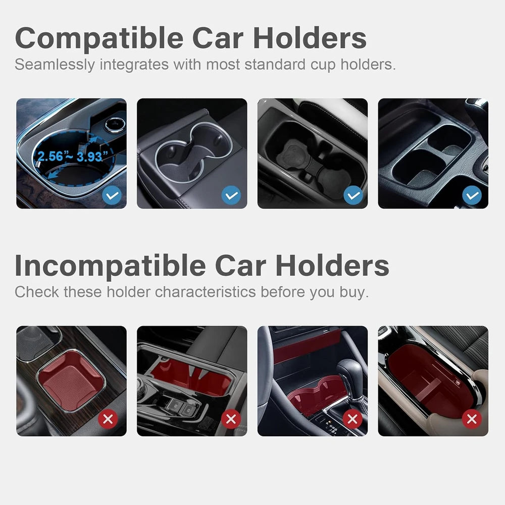 Automatic Car Cup Holder Expander