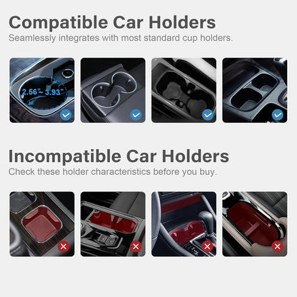 Automatic Car Cup Holder Expander