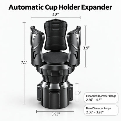 Automatic Car Cup Holder Expander