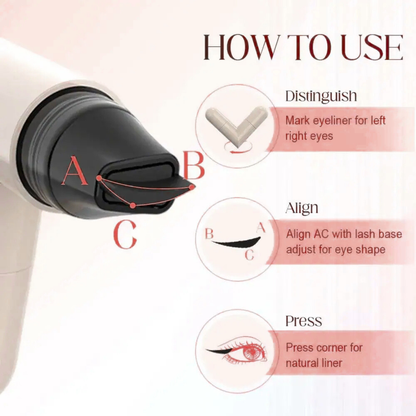 Perfect Wing Eyeliner Stamp – Waterproof, Long-Lasting & Easy Application