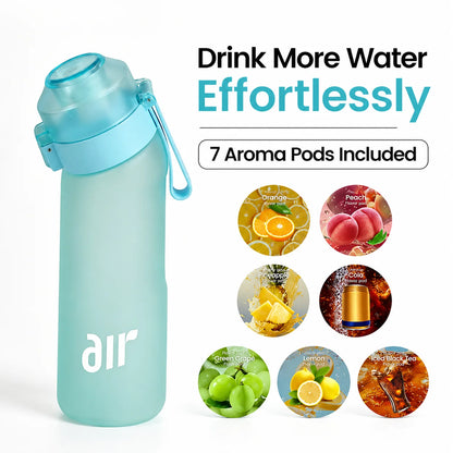 Scented Water Bottle with 7 Flavor Pods – Everything You Need for Better Hydration