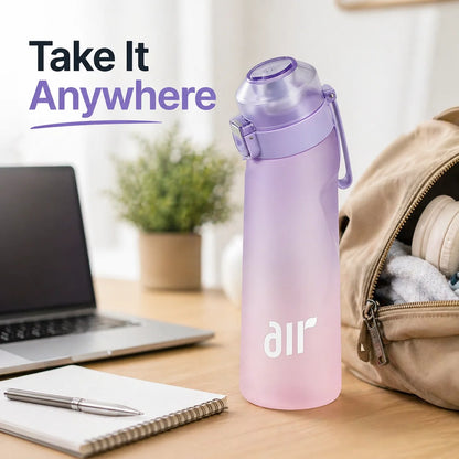 Scented Water Bottle with 7 Flavor Pods – Everything You Need for Better Hydration