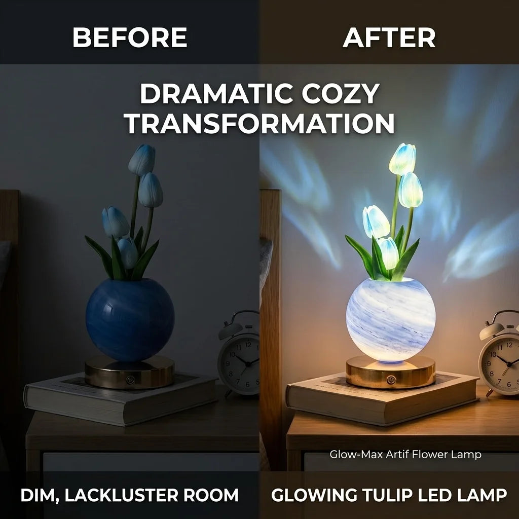 Glow Tulip Lamp – The Perfect Mother’s Day Gift That Glows Forever 🌷✨