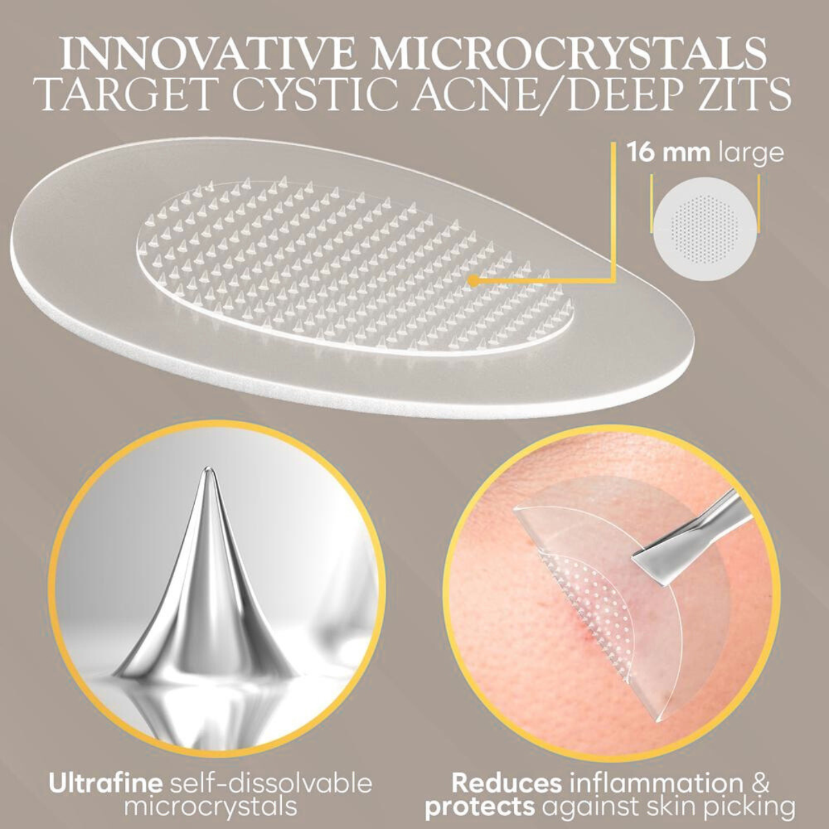 Hydrocolloid Micro-Dart Acne Patches – Clear Skin While You Sleep