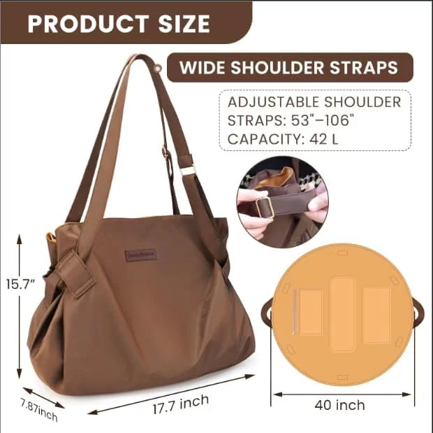 Karynix 2-in-1 Tote Bag – Transformable Travel Bag & Waterproof Camping Mat