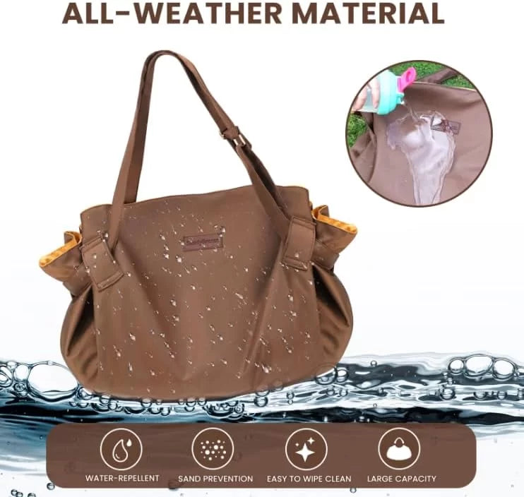 Karynix 2-in-1 Tote Bag – Transformable Travel Bag & Waterproof Camping Mat